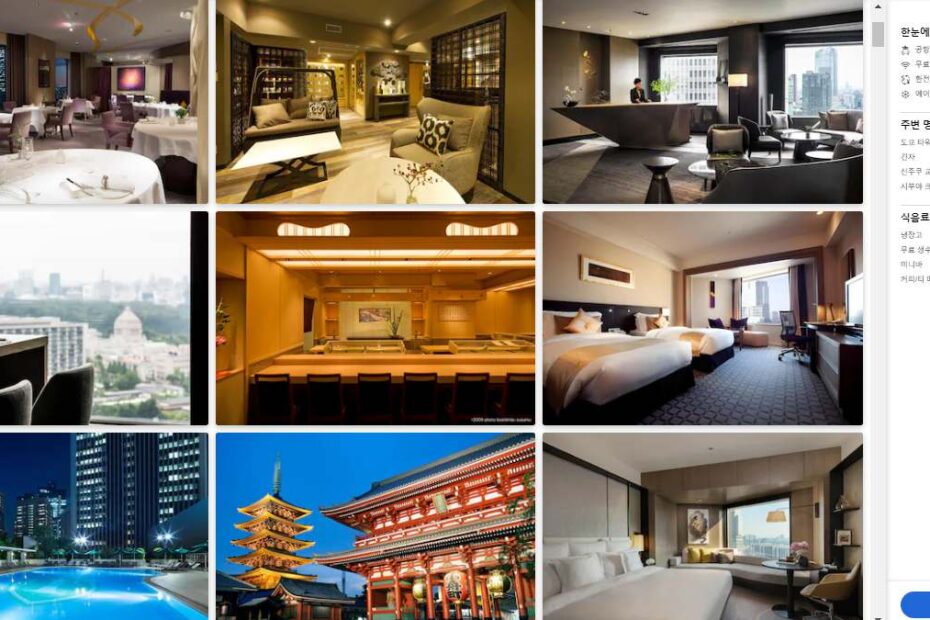 ANA 인터컨티넨탈 도쿄 (ANA InterContinental Tokyo) 4.5성급