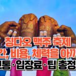 칭다오 맥주 축제  시간, 비용, 체력을 아끼는  (교통·입장료·팁 총정리)