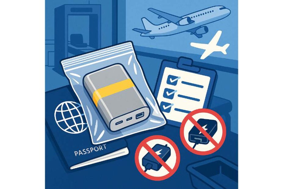 2025 보조배터리 기내 반입 규정 총정리