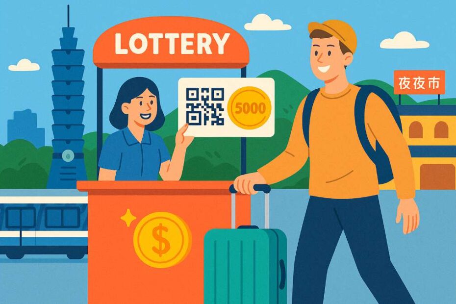 대만 럭키드로우 신청 방법 신청은 5분, 당첨은 21만 원!