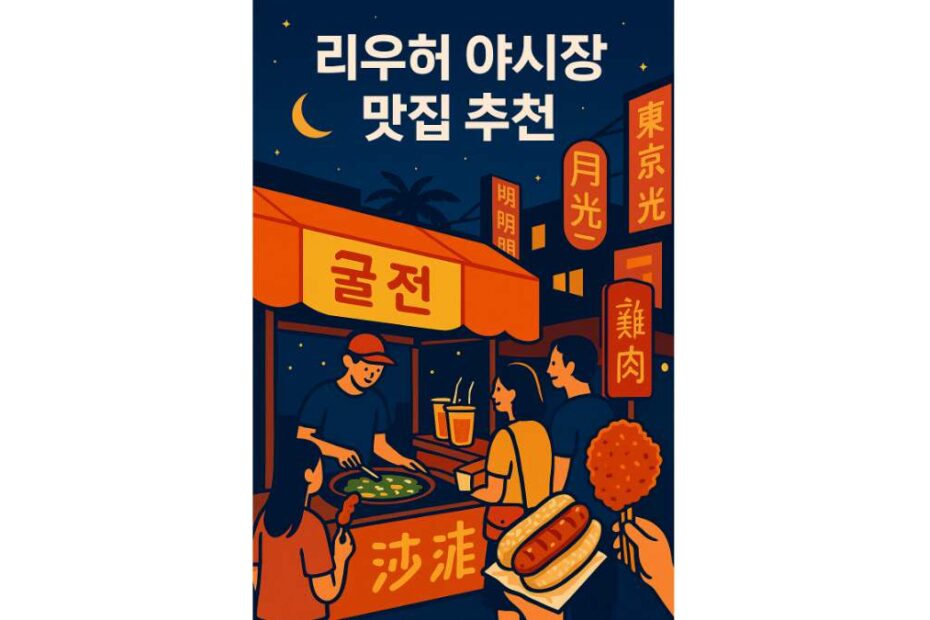 지금 바로 저장 리우허 야시장 추천 메뉴