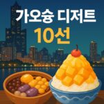 구글맵으로 바로 찾는 가오슝 인생 빙수